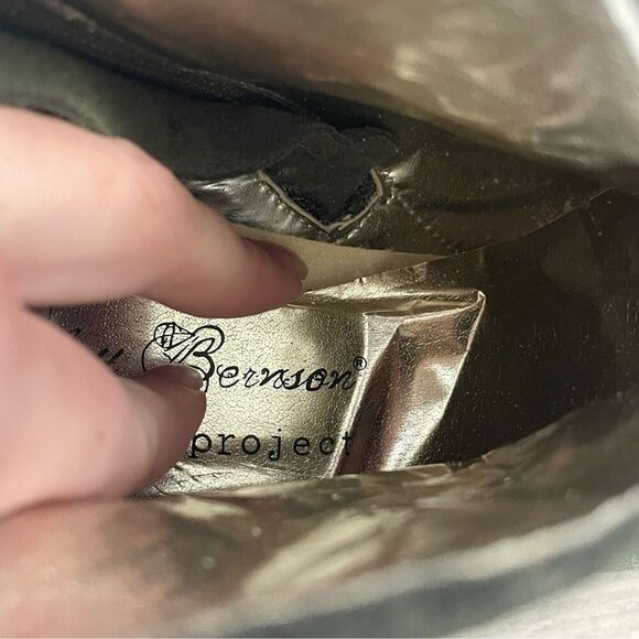 MATT Bernson Special Project Olive Green Suede Leather Ankle Boots Booties - Picture 12 of 15